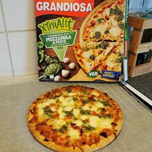 Grandiosa Mozzarella och Pesto